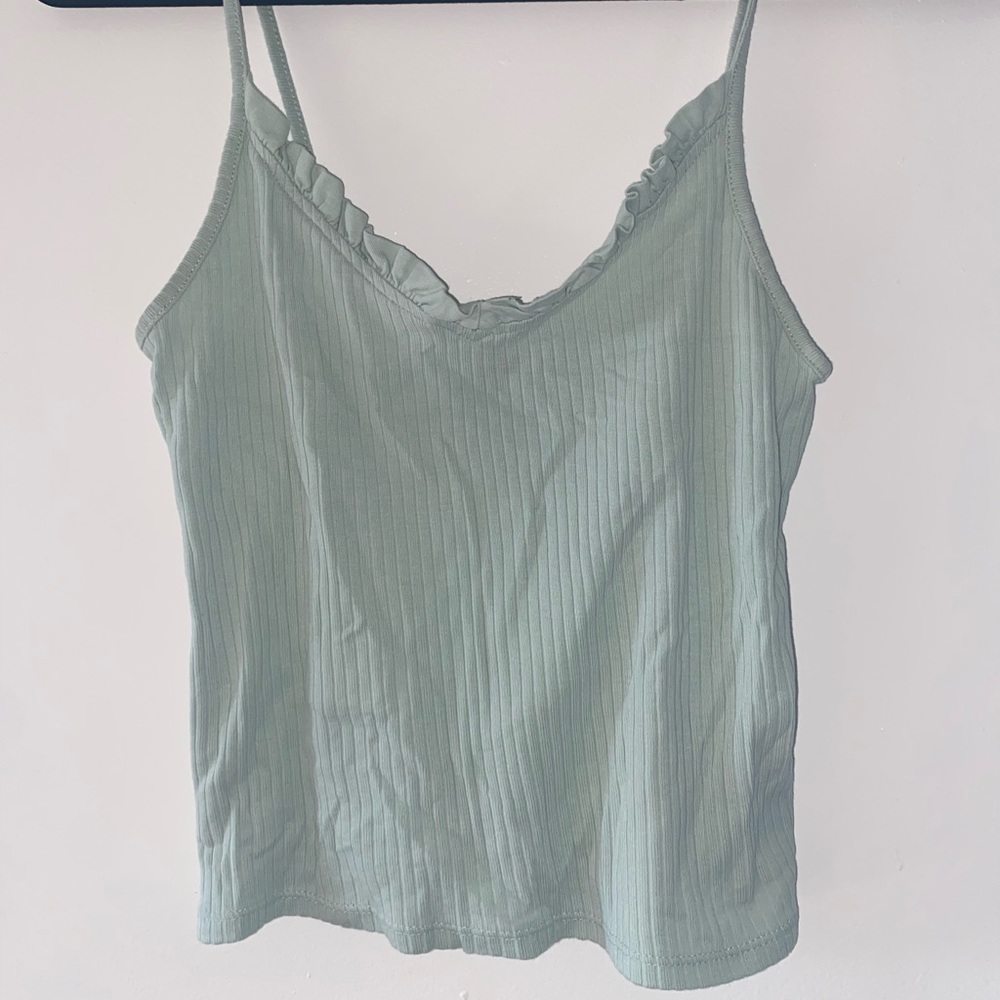 Topshop Mint Green Tank Top
